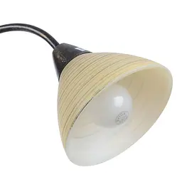 Люстра Brille стельова кантрі E14 40W BR (LK-071C/3) - мініатюра 3