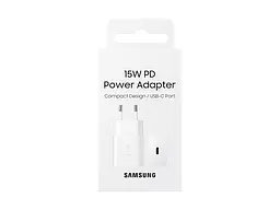 Зарядний пристрій Samsung 15 W PD White (EP-T1510NWE) - мініатюра 4