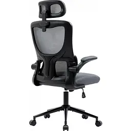 Офісне крісло GT Racer X-5728 Black/Gray [121531] - мініатюра 6