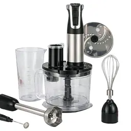 Блендер занурювальний 3в1 Rainberg Multifunction Blender 1600 Вт Grey