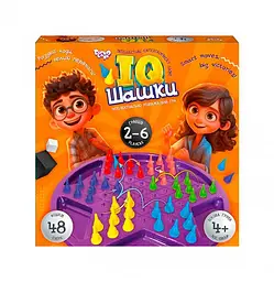 Настільна гра розвиваюча IQ Шашки Danko Toys IQCh-01 Різнокольоровий shop (4823102813103)