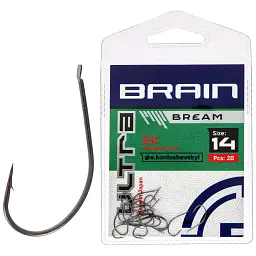 Гачок Brain Ultra Bream 14 (20шт/уп)