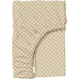 Набір простирадл на резинці Cosas Dots & Star 60х120х12 см (SetSheet_DropBeige_StarGrey_120x60) - мініатюра 2