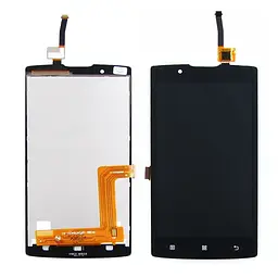 Дисплей для Lenovo A2010 з чорним тачскрином