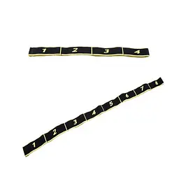 Еспандер гумова-стрічка Elastiband BJOY NE-ELASTI-2Y, жовто-чорна - мініатюра 2