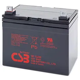 Акумуляторна батарея для ДБЖ CSB AGM 12 V / 34 А*ч (GP12340)