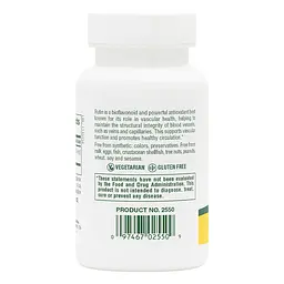 Вітаміни та мінерали NaturesPlus Rutin 500 mg 60 таблеток - мініатюра 3