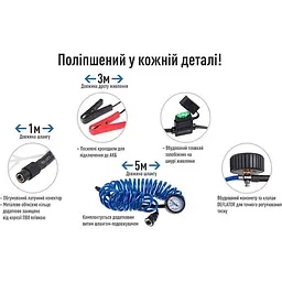 Компресор Vitol K-72 150psi 5 м (K-72) - мініатюра 4