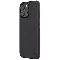 Чохол Nillkin Super Frosted Shield Pro для Apple iPhone 16 Pro Black - мініатюра 3