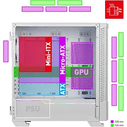 Корпус MSI MPG Velox 100R White [146637] - мініатюра 8