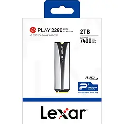 SSD накопичувач Lexar PLAY 2TB [LNMPLY8002T-RNNNG] [137300] - мініатюра 5