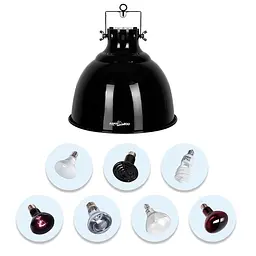 Світильник глибокий рефлекторний Repti-Zoo Big Multi Dome 200W (RL18) - мініатюра 7