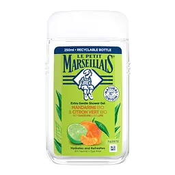 Гель для душу Le Petit Marseillais БІО Мандарин та лайм 250 мл (3251241048482/3574661144832)