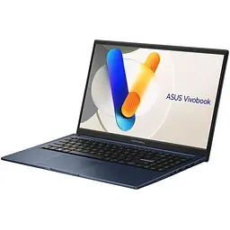 ASUS VivoBook 15 (R1504VA-BQ111W), Intel Core i3-1315U до 4.5 ГГц, 15.6-дюймовий Full HD, 8 ГБ, SSD 512 ГБ, графіка Intel UHD, Windows 11 Home, тихий синій - мініатюра 4