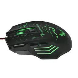 Ігрова миша c підсвічуванням геймерські миші провідні USB Gaming Mouse X7 RGB 4800 dpi - мініатюра 10
