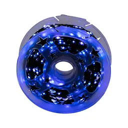 Гірлянда Роса нитка 1000 LED довжина 100 м з пультом від мережі зелена, синій GarlandoPro 1000L100MGBL - мініатюра 19