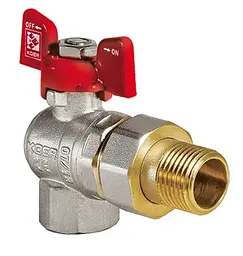 Кран з американкою Koer 3/4" KR.228 кутовий KR0018