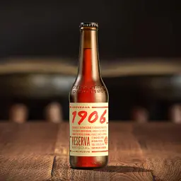 Набір упаковка пива Estrella Galicia 1906 Reserva Especial світле 6.5% 1.98 л (0.33 л x 6 шт.) - мініатюра 3
