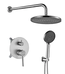 Душова система прихованого монтажу Rea Foster nickel brushed REA-P6440