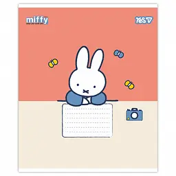 Набір зошитів Yes My Miffy 12 аркушів у клітинку 25 шт. (768651) - мініатюра 4