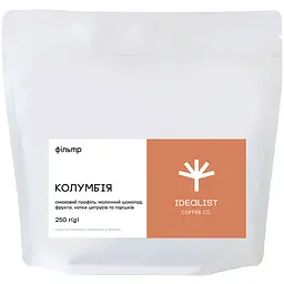 Кофе зерновой Idealist Coffee Co Колумбия, фильтр, 250 г