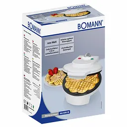 Вафельница Bomann WA 5018 CB White - мініатюра 7