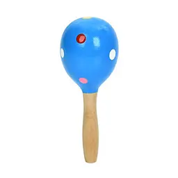 Дитяча дерев'яна іграшка Маракас Bambi MD 0361-3 розмір 12,5 см
