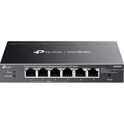Комутатор TP-Link ES206GP (ES206GP) - мініатюра 2