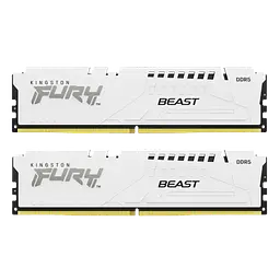 Оперативна пам'ять Kingston Fury 64GB (2x32GB) DDR5 5600MHz Beast White (KF556C36BWEK2-64)