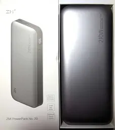 Портативний акумулятор ZMI QB826G No.20 25000mAh 210W - мініатюра 7