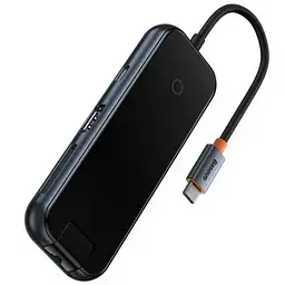 Перехідник HUB Baseus AcmeJoy 8-Port Type-C HUB Adapter (WKJZ010613) Dark Grey
