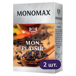 Набір чорного чаю Monomax Mon Plaisir 160 г (2 шт. х 80 г) - мініатюра 2
