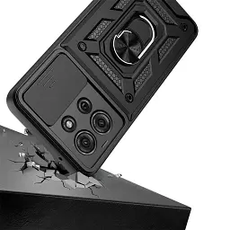 Панель BeCover Military для Motorola Moto G75 Black (713060) - мініатюра 4