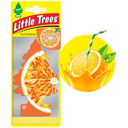 Ароматизатор повітря Little Trees Ялинка Апельсиновий сік (79173) - мініатюра 2