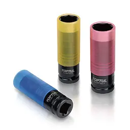 Комплект головок для шиномонтажу 1/2" 3од. Pro-Series Toptul hoz0007655 - мініатюра 3