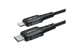 Кабель Acefast USB Type-C to Lightning 30W 1.8m Black (6974316281306) - мініатюра 2
