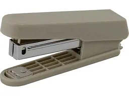 Степлер BUROMAX пластиковий до 10арк. скоби №10, JOBMAX, сірий BM.4101-09