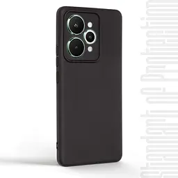 Чехол-накладка для смартфона Realme 15 Pro 5G, противоударный, силиконовый, термополиуретановый (ТПУ), с защитой камеры и корпуса, черный, защита всего корпуса, ArmorStandart (ARM89117) - мініатюра 2