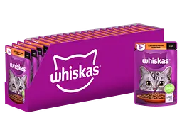 Набір вологого корму для котів Whiskas з домашньою птицею в соусі 2.38 кг (28 шт. х 85 г) - мініатюра 3