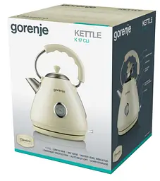 Електрочайник Gorenje K 17 CLI teh0021915 - мініатюра 5