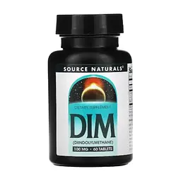 Витаминно-минеральный комплекс Source Naturals DIM (дииндолилметан) 100мг, 60 таблеток (SN1521)