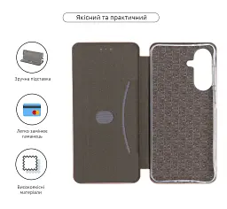 Чохол-книжка ArmorStandart G-Case для Samsung A37 5G Rose Gold - мініатюра 3