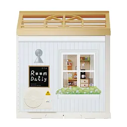 Конструктор-румбокс Вітальня Mini House 8006-MH серії Інтер'єр , зі світлом - мініатюра 6