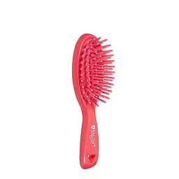 Щітка для волосся масажна із силіконовими зубцями Salon Professional 6W074