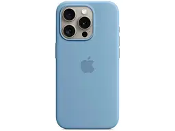Чохол для смартфона Apple iPhone 15 Pro Silicone Case with MagSafe - Winter Blue (MT1L3)