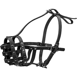 Намордник для собак Collar, твердий № 7, 38 см чорний