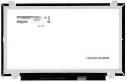 Матриця для ноутбука 14,0", Slim тонка, 30 pin eDP знизу справа, 1920x1080, Світлодіодна LED, кріплення зверху/знизу, матова, AU Optronics AUO, B140HTN01.1