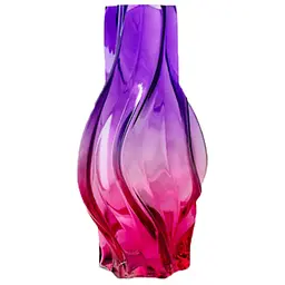 Ваза Lefard Selby Purple скляна 32х16.5 см (804-169)