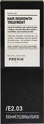 Стимулювальний догляд проти випадіння Previa Natural Haircare Extra Life E2.03 100 мл - мініатюра 2