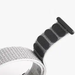 Нейлоновий ремінець для годинника Samsung Galaxy Watch 3 45 мм (SM-R840) White - мініатюра 2